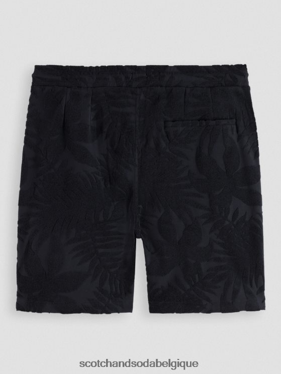 vêtements Scotch & Soda short en jacquard imprimé- Scotch and Soda Namur marine 6BZRBF607