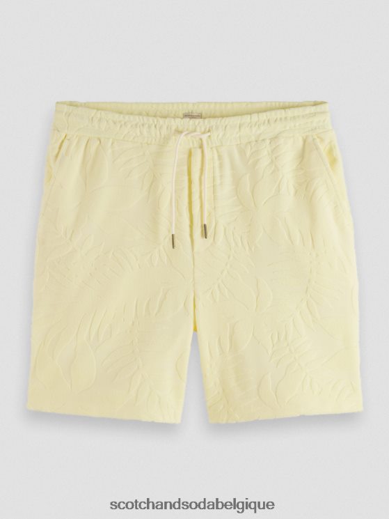 vêtements Scotch & Soda short en jacquard imprimé- Scotch and Soda femme banane 6BZRBF608