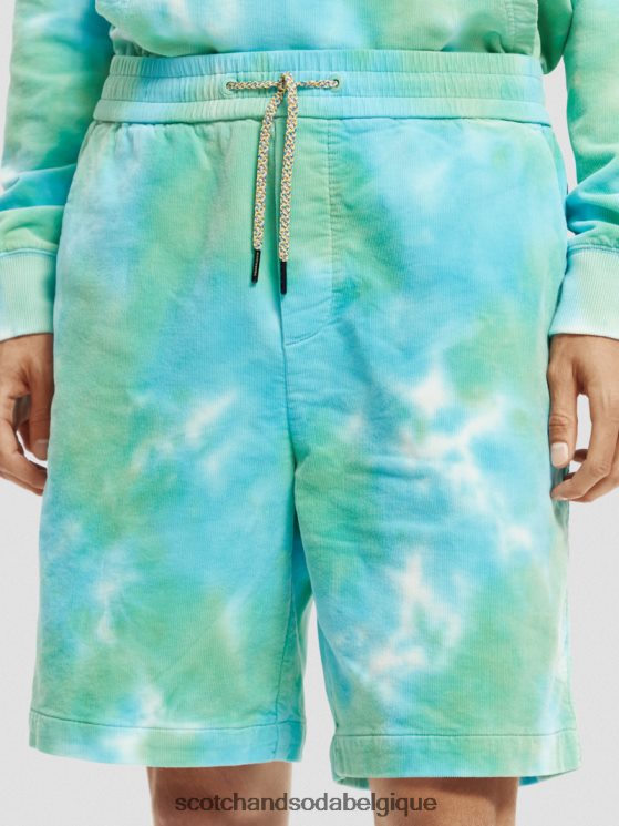 vêtements Scotch & Soda short en velours côtelé coupe décontractée en coton biologique- Scotch and Soda outlet combinaison x 6BZRBF595