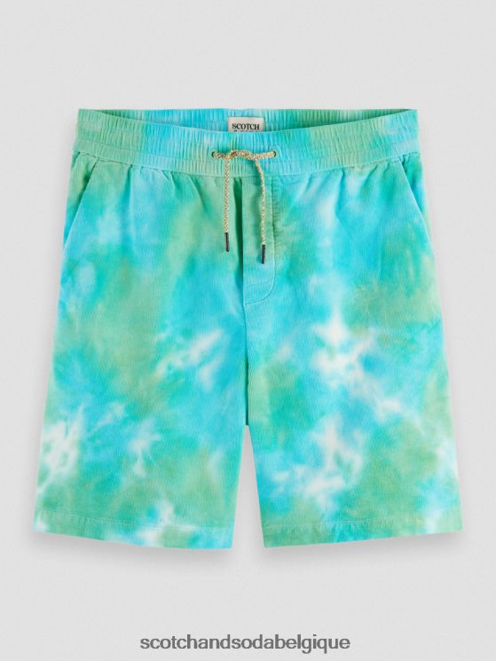 vêtements Scotch & Soda short en velours côtelé coupe décontractée en coton biologique- Scotch and Soda outlet combinaison x 6BZRBF595