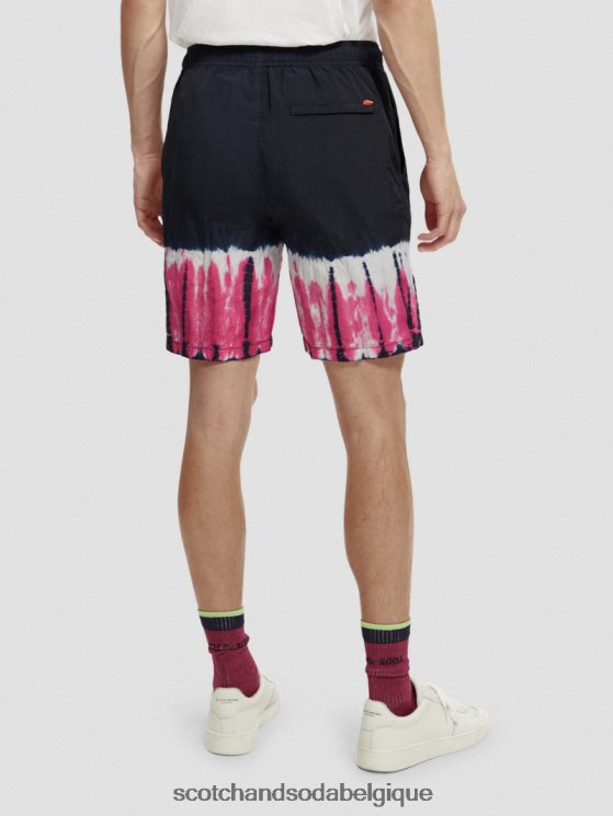 vêtements Scotch & Soda short tie-dye- Scotch and Soda femme teinture à nouer multicolore 6BZRBF617