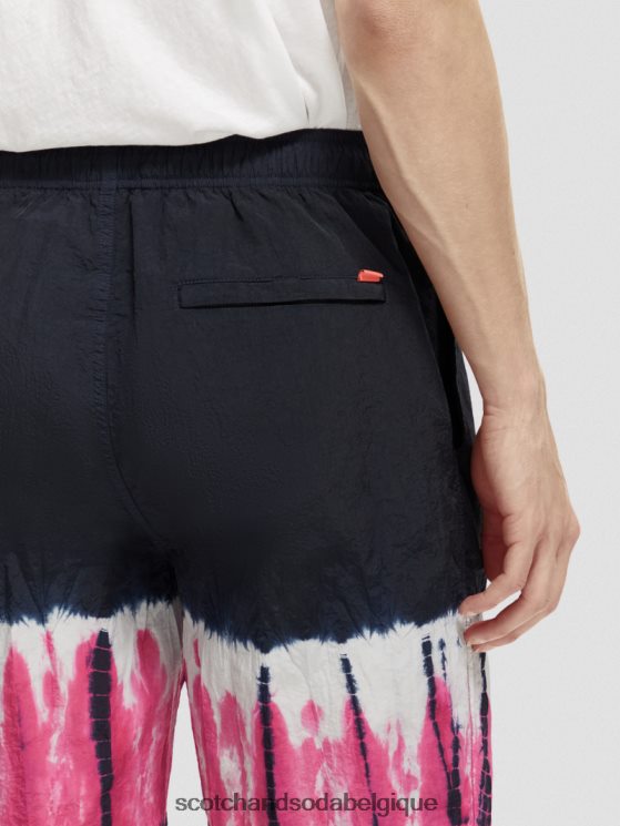 vêtements Scotch & Soda short tie-dye- Scotch and Soda femme teinture à nouer multicolore 6BZRBF617