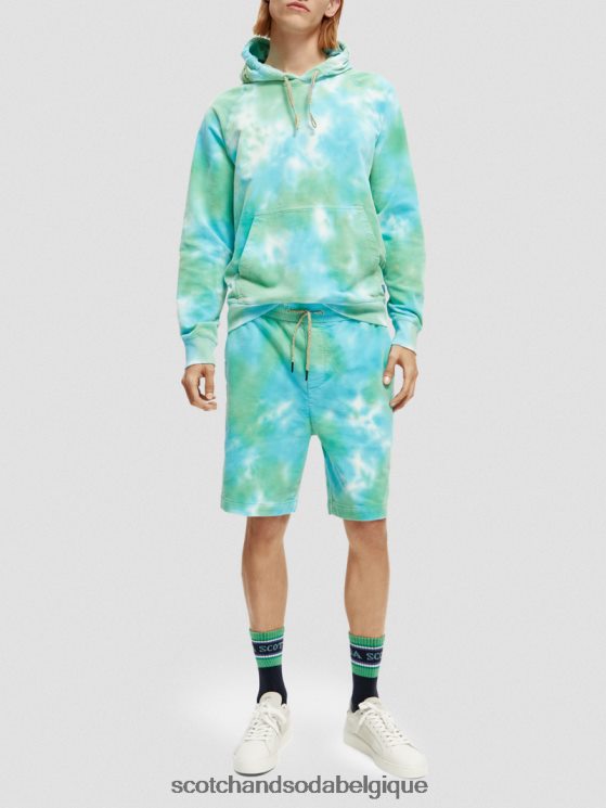 vêtements Scotch & Soda sweat à capuche en velours côtelé de coton biologique- Scotch and Soda Liﾨﾨge combinaison x 6BZRBF510
