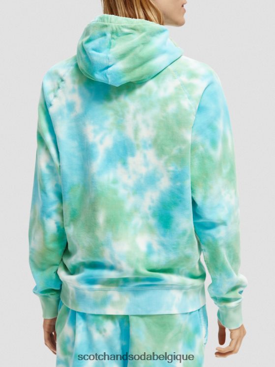 vêtements Scotch & Soda sweat à capuche en velours côtelé de coton biologique- Scotch and Soda Liﾨﾨge combinaison x 6BZRBF510