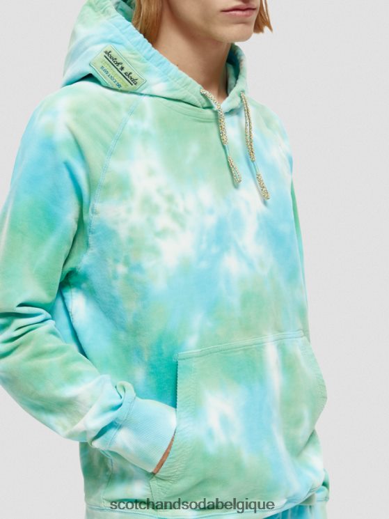 vêtements Scotch & Soda sweat à capuche en velours côtelé de coton biologique- Scotch and Soda Liﾨﾨge combinaison x 6BZRBF510
