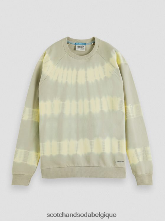 vêtements Scotch & Soda sweat-shirt tie-dye coupe décontractée- Scotch and Soda Namur grès 6BZRBF544
