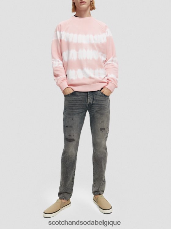 vêtements Scotch & Soda sweat-shirt tie-dye coupe décontractée- Scotch and Soda femme rose 6BZRBF545