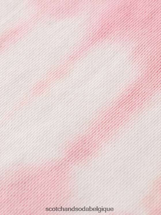 vêtements Scotch & Soda sweat-shirt tie-dye coupe décontractée- Scotch and Soda femme rose 6BZRBF545