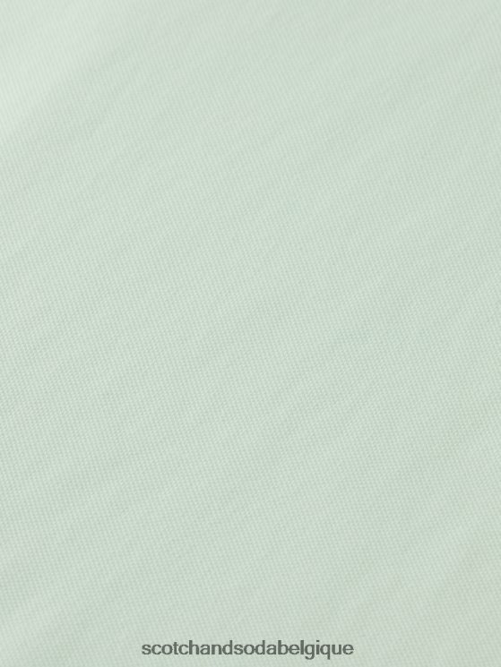 vêtements Scotch & Soda polo piqué en coton biologique- Scotch and Soda Bruxelles menthe 6BZRBF462