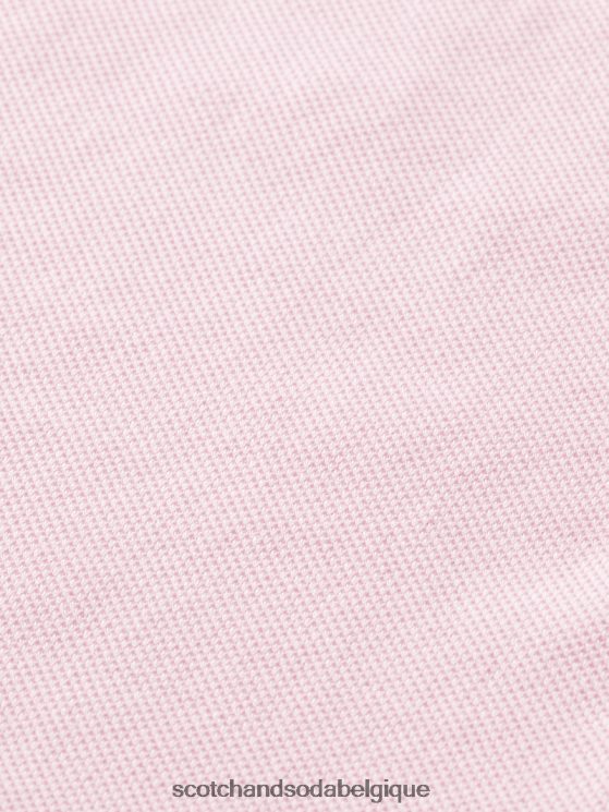 vêtements Scotch & Soda t-shirt ample teint en pièce avec poches- Scotch and Soda Bruxelles pierre rose 6BZRBF408