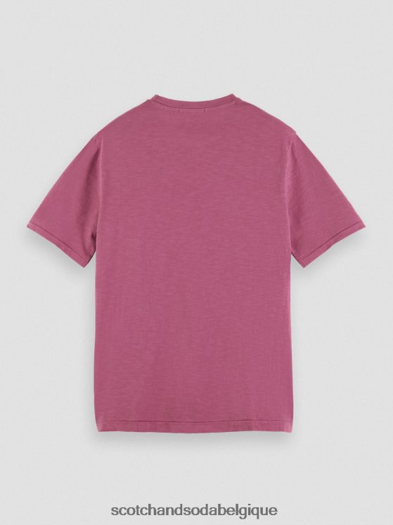 vêtements Scotch & Soda t-shirt à motif artistique en jersey biologique- Scotch and Soda parfum dahlia 6BZRBF367