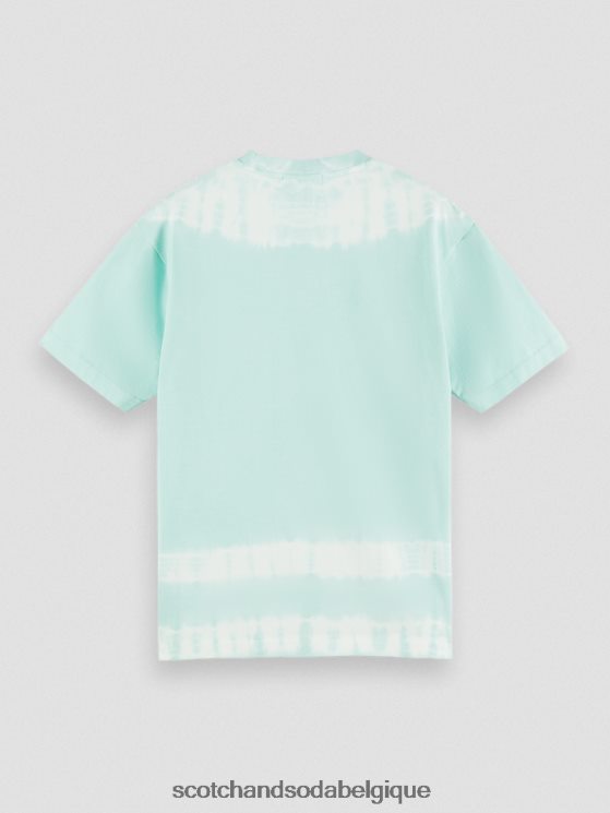 vêtements Scotch & Soda t-shirt à motif tie-dye biologique- Scotch and Soda parfum combinaison c 6BZRBF403