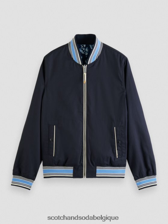 vêtements Scotch & Soda blouson aviateur réversible imprimé- Scotch and Soda Bruxelles combo d 6BZRBF561