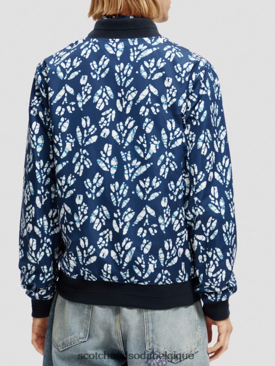 vêtements Scotch & Soda blouson aviateur réversible imprimé- Scotch and Soda Bruxelles combo d 6BZRBF561