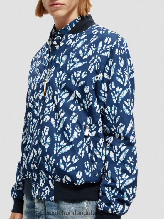 vêtements Scotch & Soda blouson aviateur réversible imprimé- Scotch and Soda Bruxelles combo d 6BZRBF561