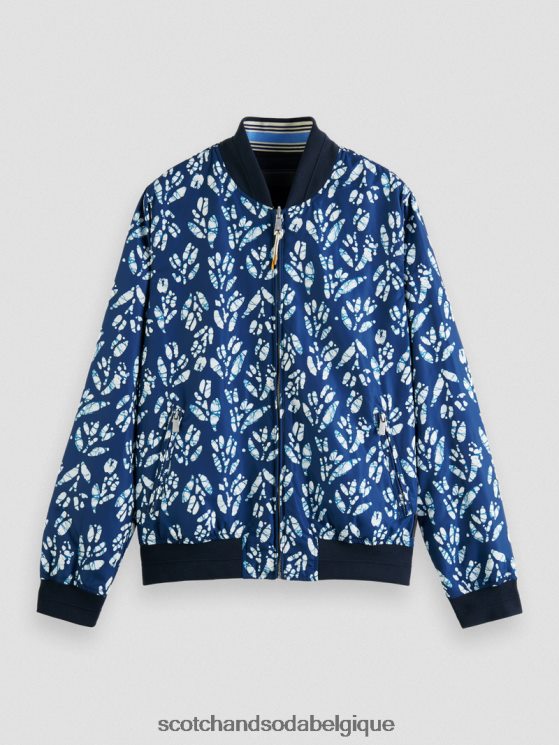 vêtements Scotch & Soda blouson aviateur réversible imprimé- Scotch and Soda Bruxelles combo d 6BZRBF561