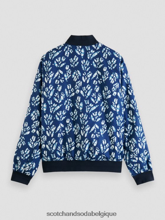 vêtements Scotch & Soda blouson aviateur réversible imprimé- Scotch and Soda Bruxelles combo d 6BZRBF561