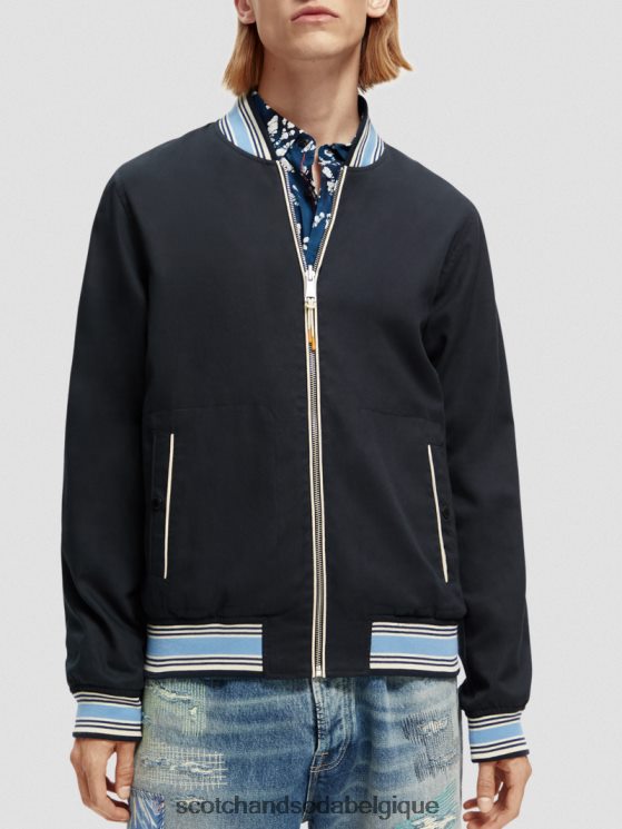 vêtements Scotch & Soda blouson aviateur réversible imprimé- Scotch and Soda Bruxelles combo d 6BZRBF561