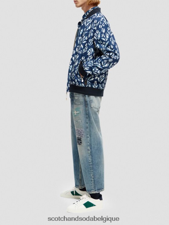 vêtements Scotch & Soda blouson aviateur réversible imprimé- Scotch and Soda Bruxelles combo d 6BZRBF561