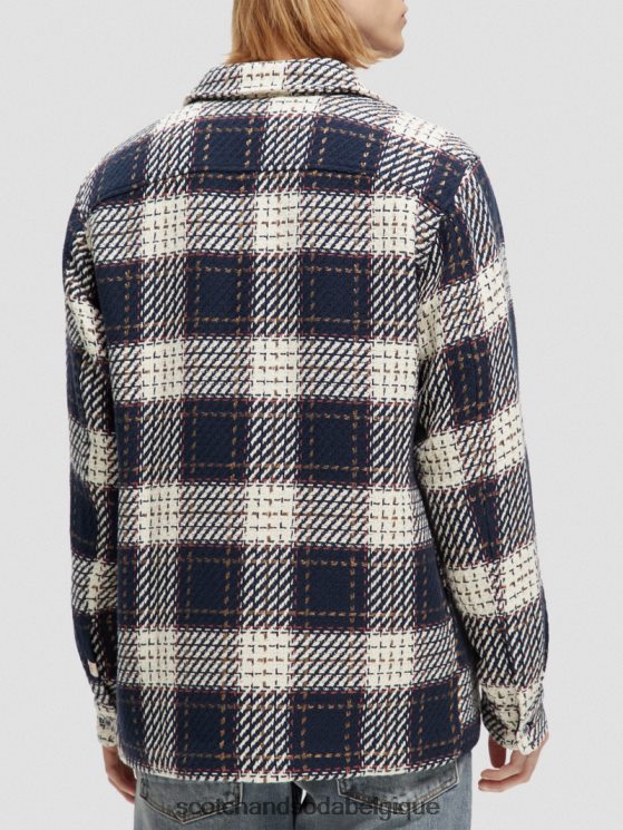 vêtements Scotch & Soda surchemise en flanelle- Scotch and Soda shop online combiner un 6BZRBF557