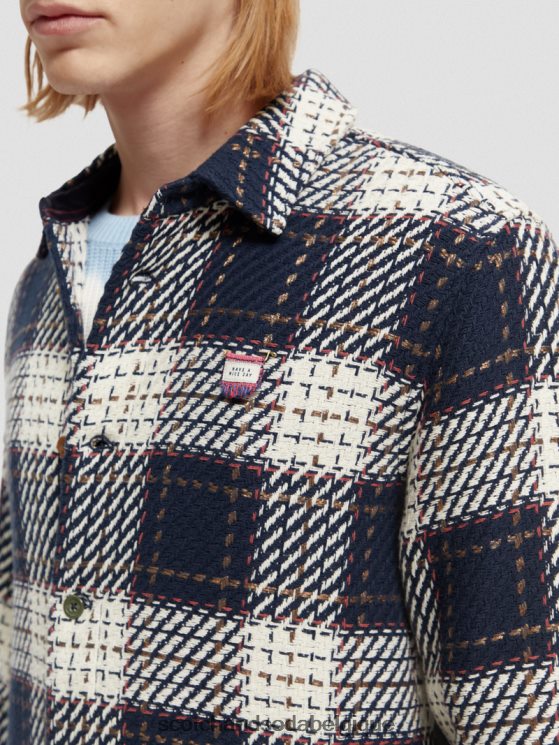 vêtements Scotch & Soda surchemise en flanelle- Scotch and Soda shop online combiner un 6BZRBF557