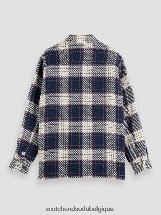 vêtements Scotch & Soda surchemise en flanelle- Scotch and Soda shop online combiner un 6BZRBF557