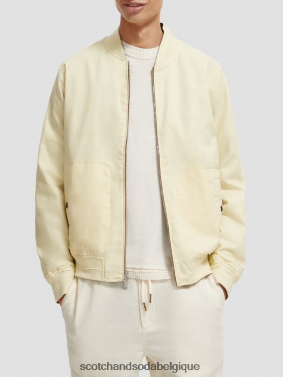 vêtements Scotch & Soda veste bomber réversible- Scotch and Soda parfum kaki 6BZRBF574