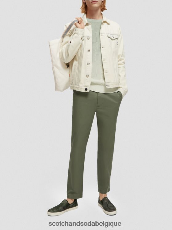 vêtements Scotch & Soda veste camionneur en jean- Scotch and Soda shop online touche de bleu 6BZRBF566