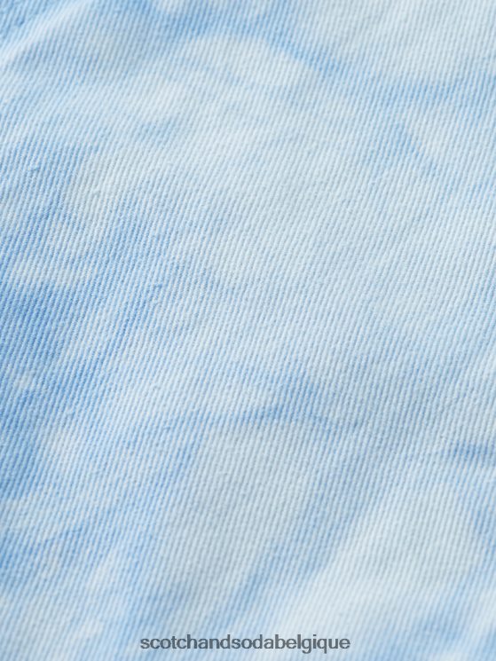 vêtements Scotch & Soda veste camionneur en jean effet tie-dye- Scotch and Soda shop near me combiner un 6BZRBF576